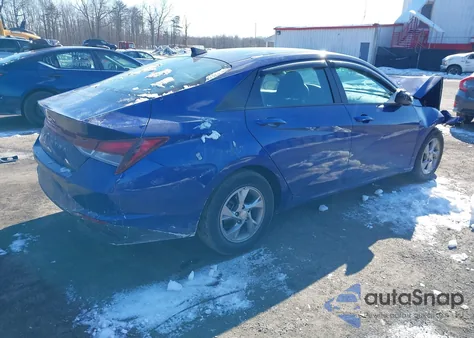 2022 Hyundai Elantra Se z USA, uszkodzony, nr VIN 5NPLL4AG8NH056060